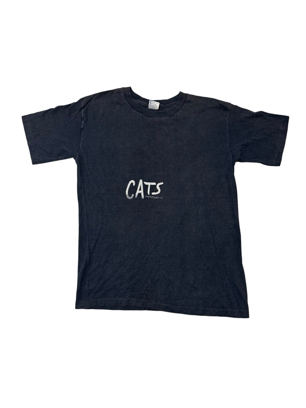 Vintage 80s Cats The Musical T Shirt XL Broadway Theater Single Men’s